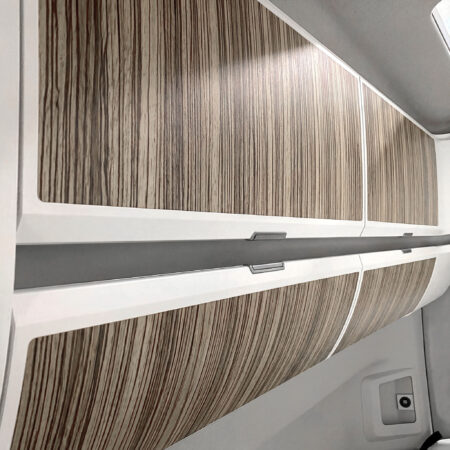 Dekorfolie Zebrano für Oberschränke Grand California 600